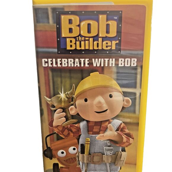 Bob the Builder - Celebrate with Bob (VHS, 2002) Yellow Edition - Picture 2 of 6